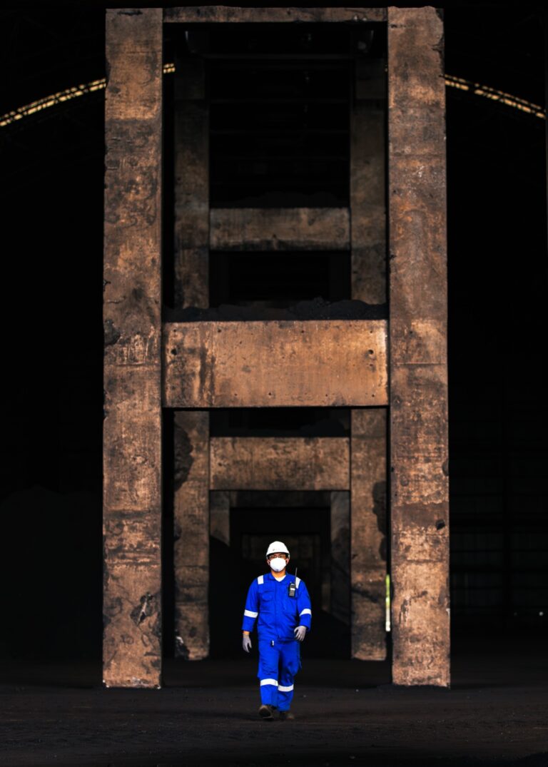 A member coal and ash handling team carries out field inspections at SLTEC plant (Photo Courtesy of ACEN)