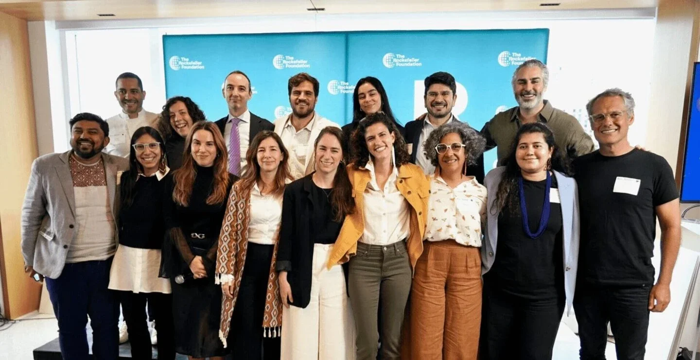 The first cohort of Big Bet Fellows gathers during UNGA's Climate Week in New York