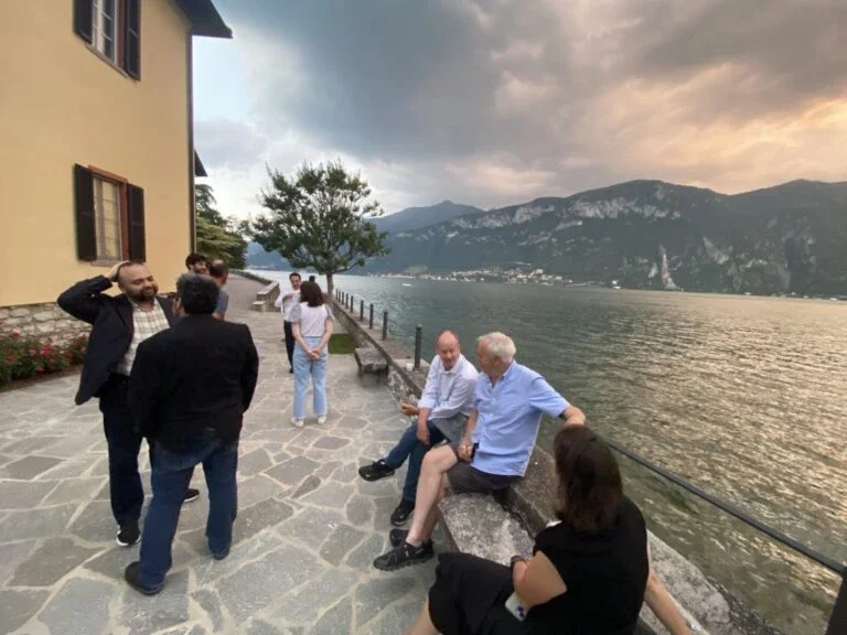 Amana Project and regenerative agriculture participants gather at Bellagio to build out a plan of action (Photo Credit Sara Farley)